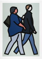 Julian Opie, New York Couples, 2019 LYNART STORE