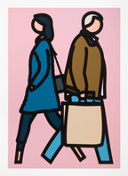 Julian Opie, New York Couples, 2019 LYNART STORE