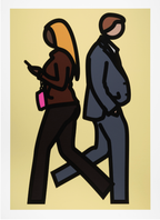 Julian Opie, New York Couples, 2019 LYNART STORE