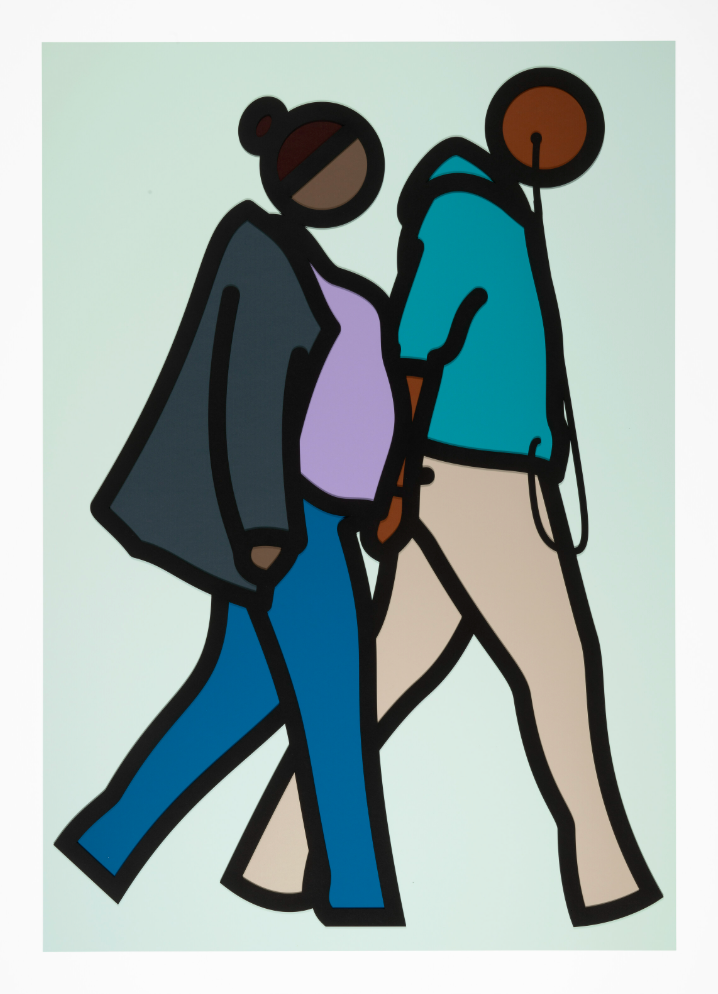 Julian Opie, New York Couples, 2019 LYNART STORE
