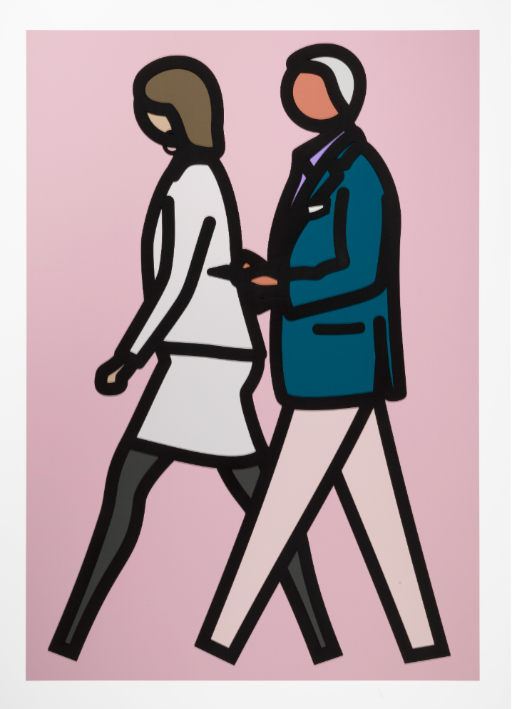 Julian Opie, New York Couples, 2019 LYNART STORE