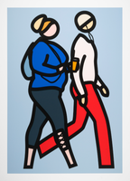 Julian Opie, New York Couples, 2019 LYNART STORE