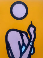 Julian Opie, Ruth With a Cigarette 3, 2005 LYNART STORE