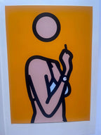 Julian Opie, Ruth With a Cigarette 3, 2005 LYNART STORE
