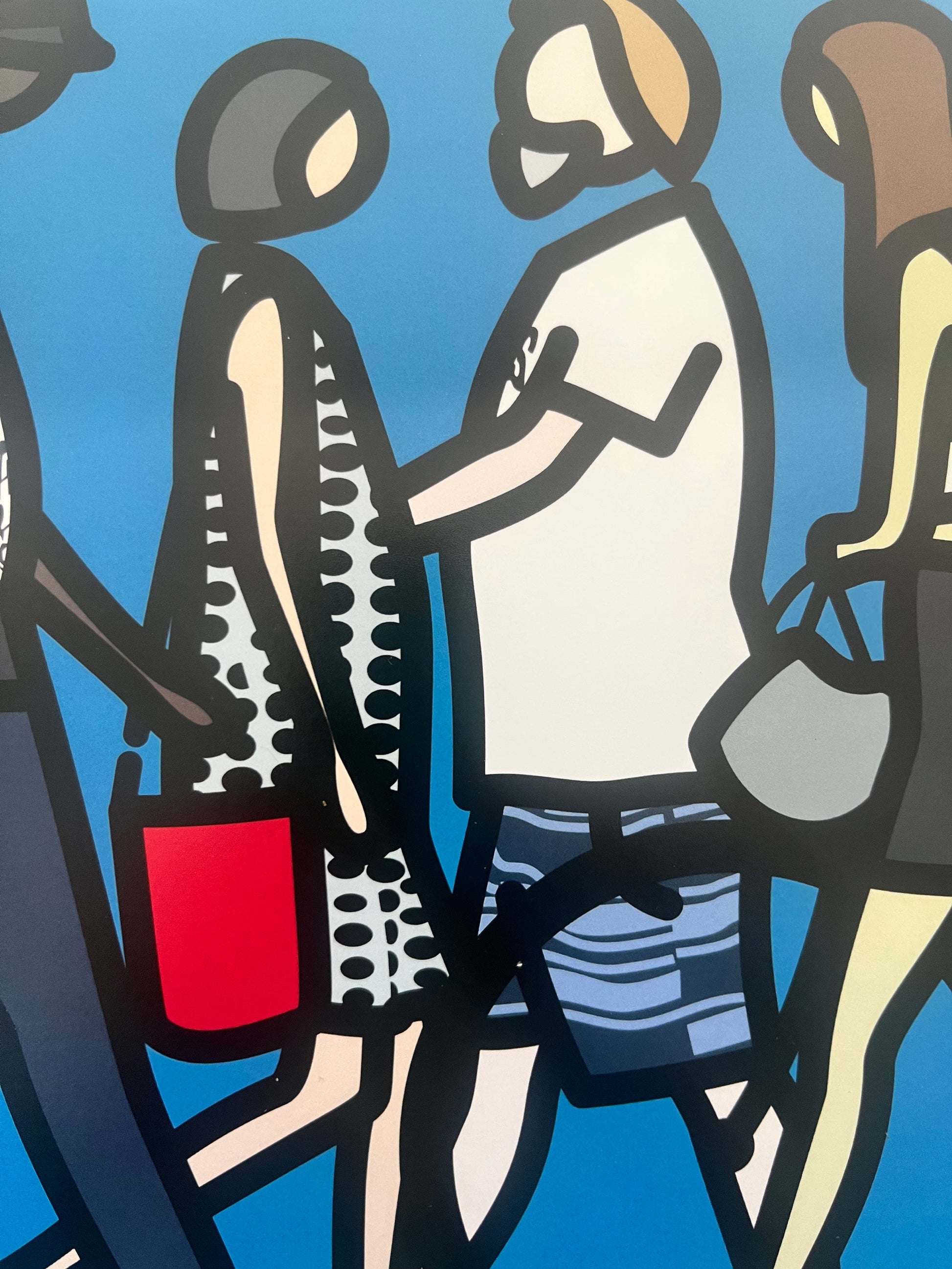 Julian Opie, Walking in Melbourne, 2018 LYNART STORE