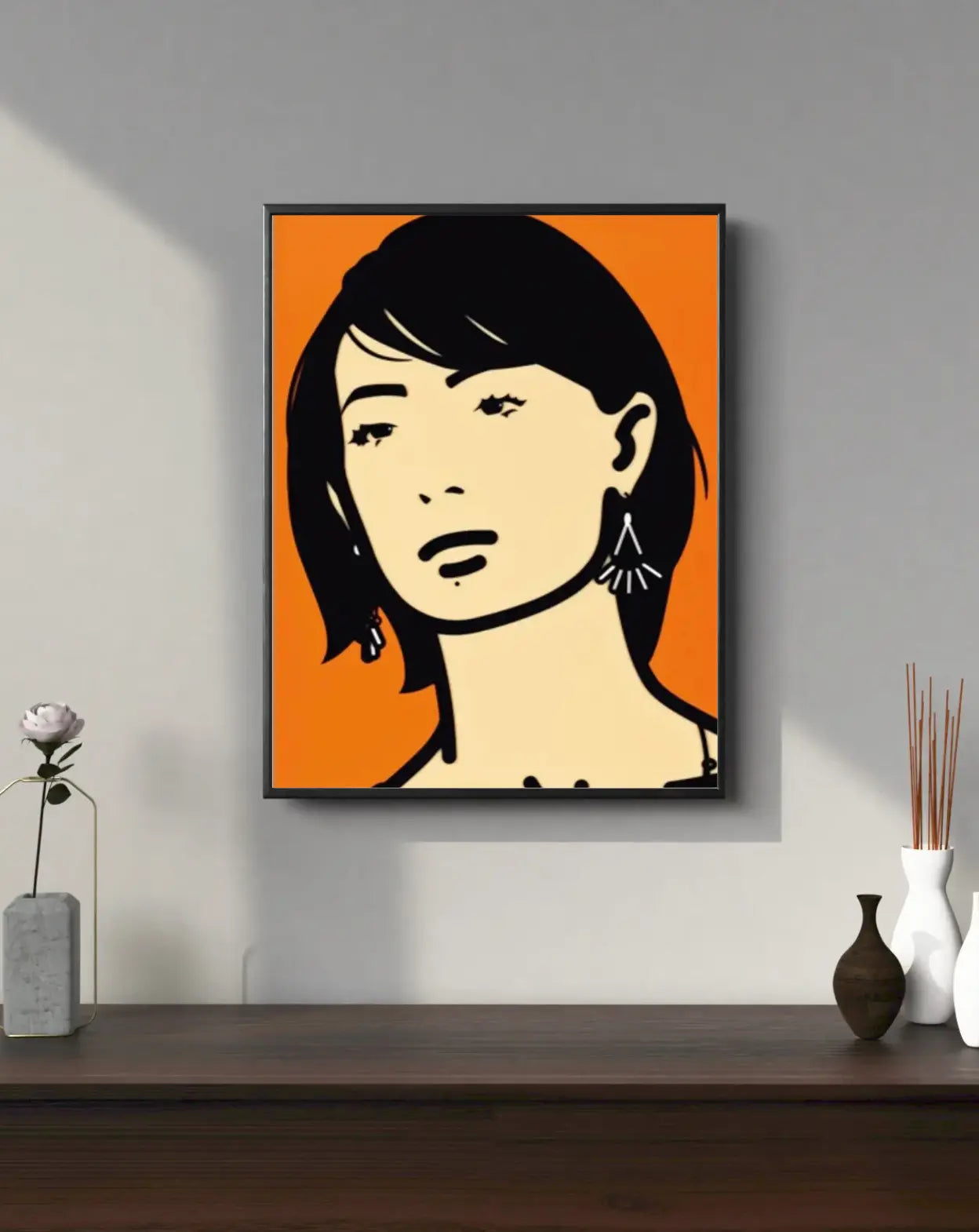 Julian Opie, _OMP3045.jpg.ai (2014) LYNART STORE