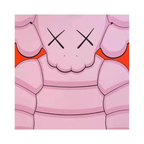 KAWS - What Party (Pink) AP - Screenprint on Saunders Waterford