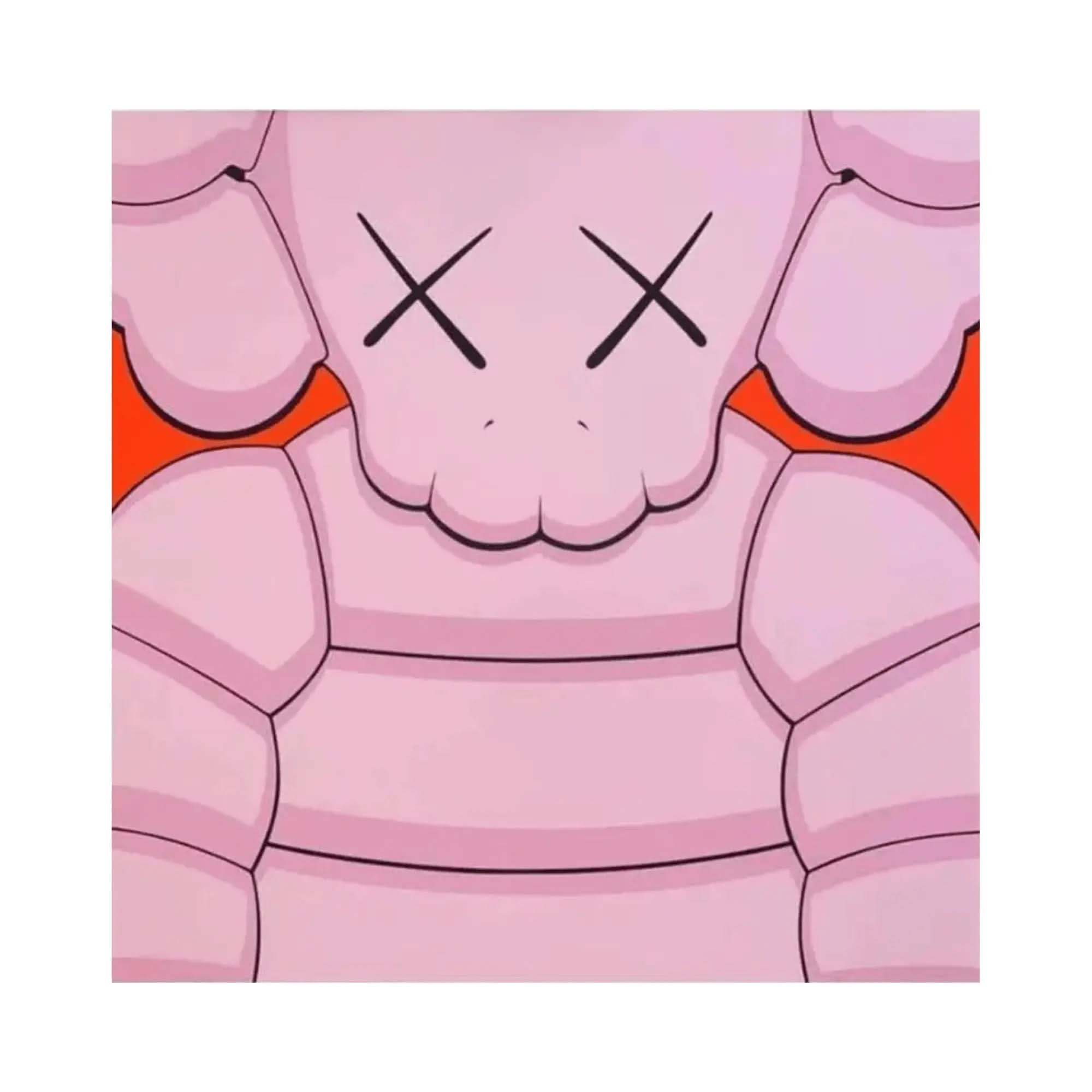 KAWS - What Party (Pink) AP - Screenprint on Saunders Waterford