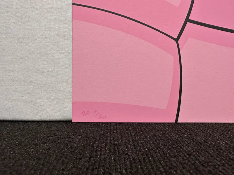 KAWS - What Party (Pink) AP LYNART STORE