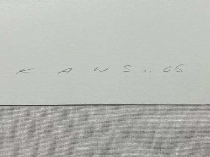 KAWS – Untitled (2006) – Sérigraphie signée et numérotée (Éd. limitée à 50 exemplaires) LYNART STORE
