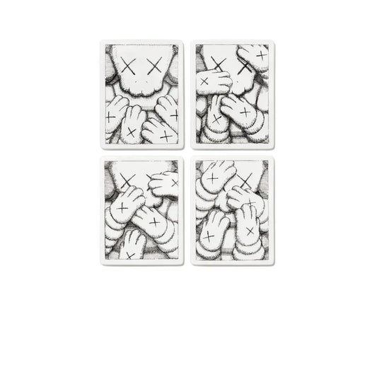 KAWS, Brooklyn Museum URGE Plate Set of 4, 2021 LYNART STORE