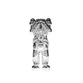 KAWS, Holiday SPACE Companion (Silver) - Vinyl, paint