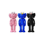 KAWS, Set of 3 BFF Vinyl Figure Blue,Black,Pink, 2017 - Painted vinyl