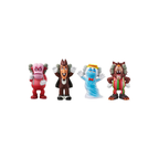 KAWS, Set of 4  Cereal Monster Sculptures, 2024 - Vinyl
