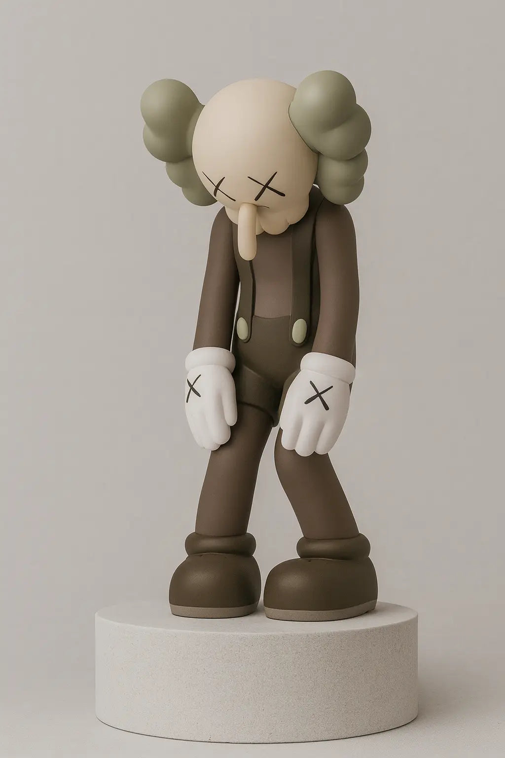 KAWS, Small Lie Companion Vinyl Figure Brown (2017) LYNART STORE
