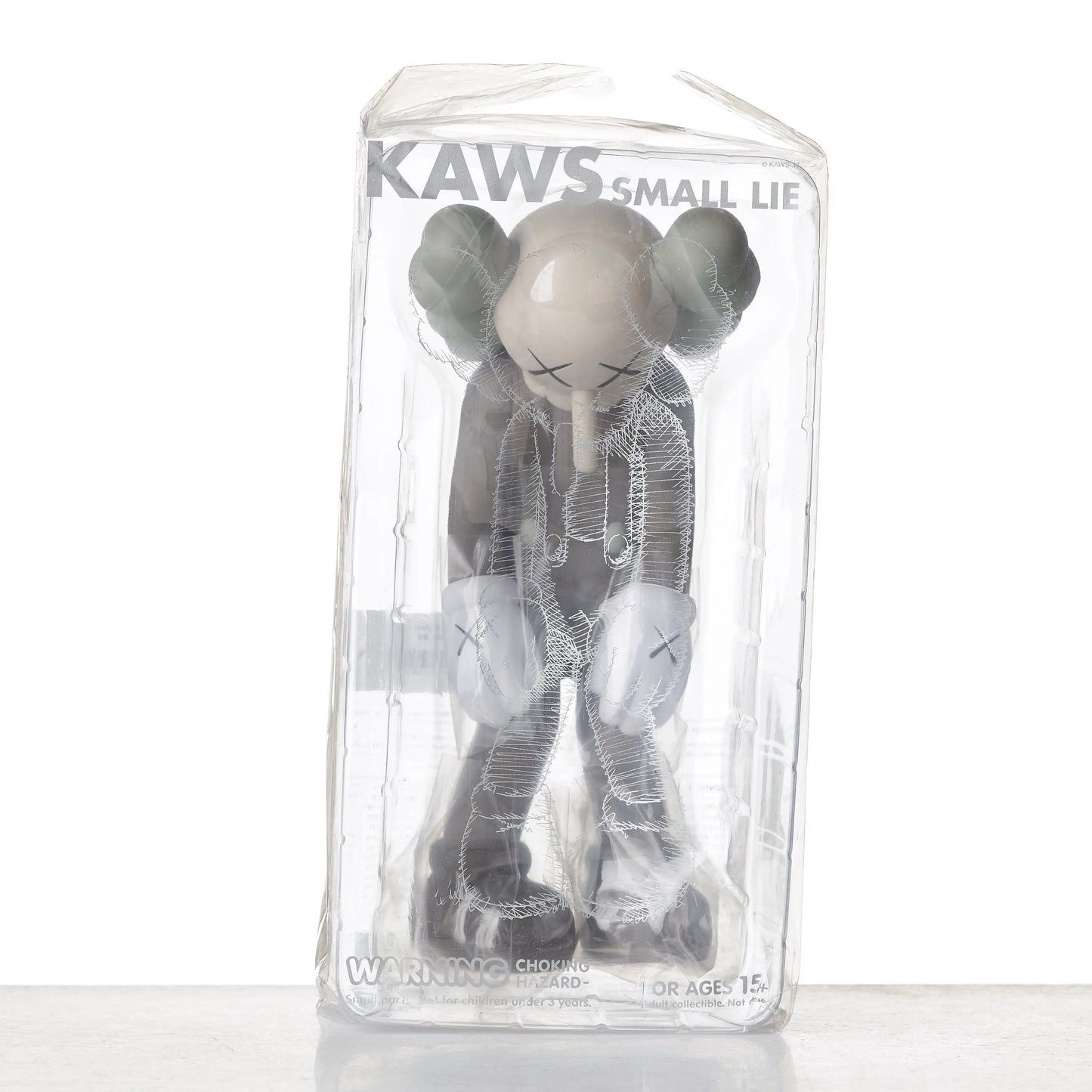 KAWS, Small Lie Companion Vinyl Figure Grey, 2017 LYNART STORE