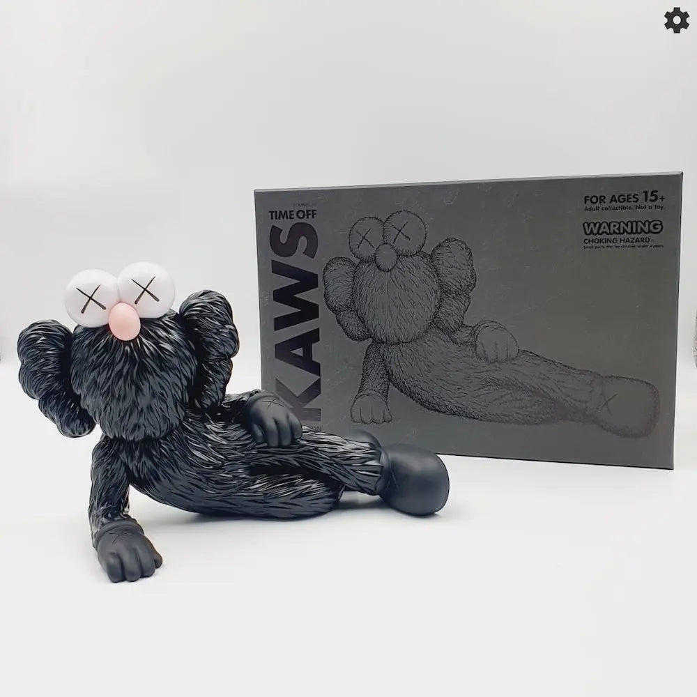 KAWS, Time off (Black), 2023 LYNART STORE