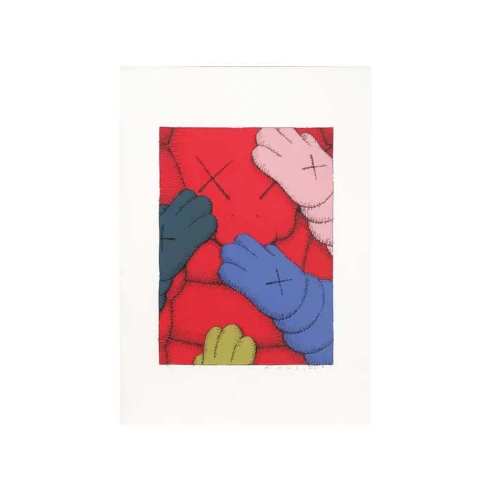 KAWS, Urge X, Sérigraphie LYNART STORE