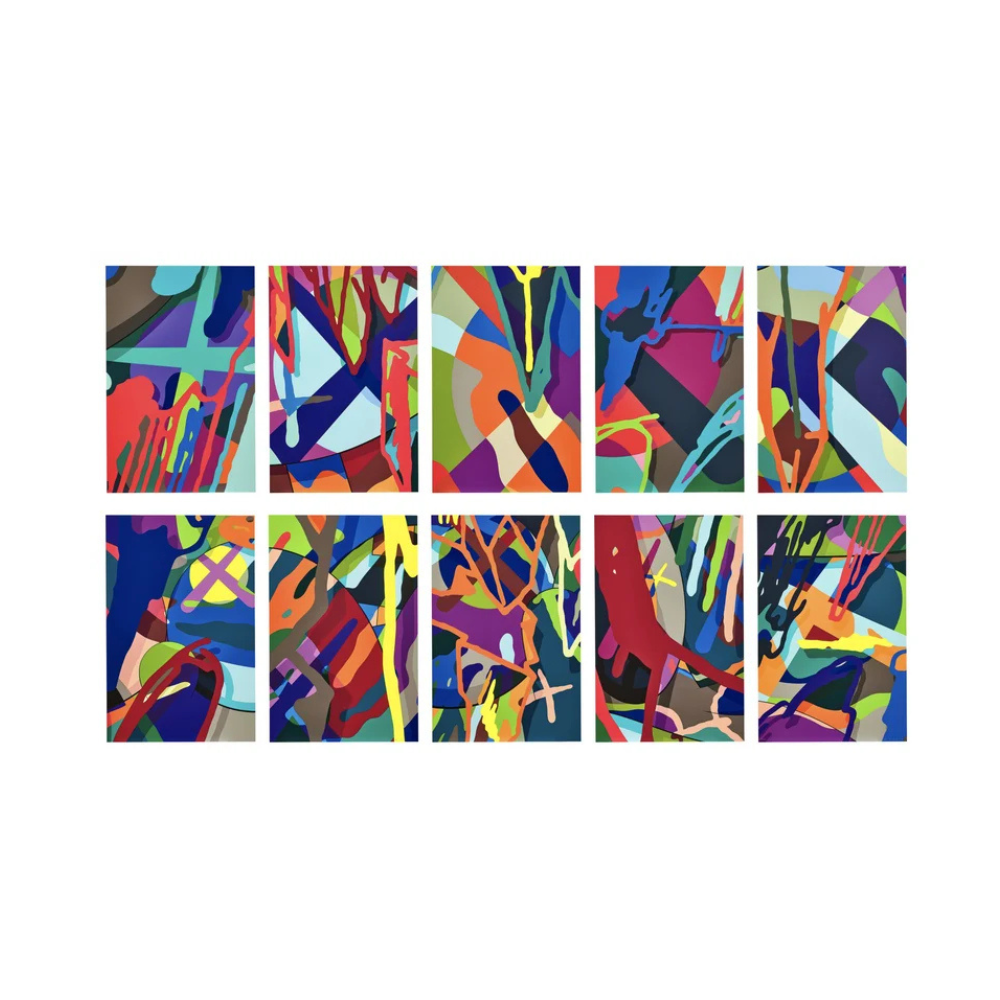 KAWS , Tension (Portfolio of 10 Prints)