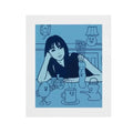 KYNE × NONCHELEEE - Untitled (Blue) - Color silkscreen