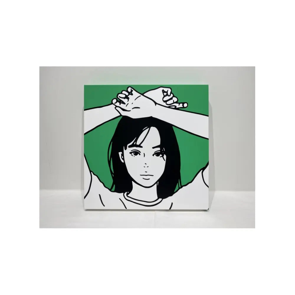 KYNE – Untitled (2020) - Screenprint on canvas