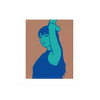 KYNE – Untitled: H (AP), 2020 - Silkscreen on paper
