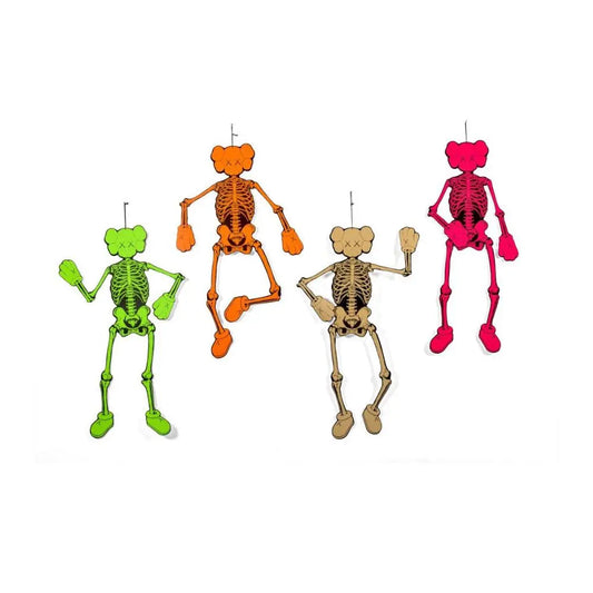 Kaws  Companion Skeleton (set of 4), 2021 LYNART Store