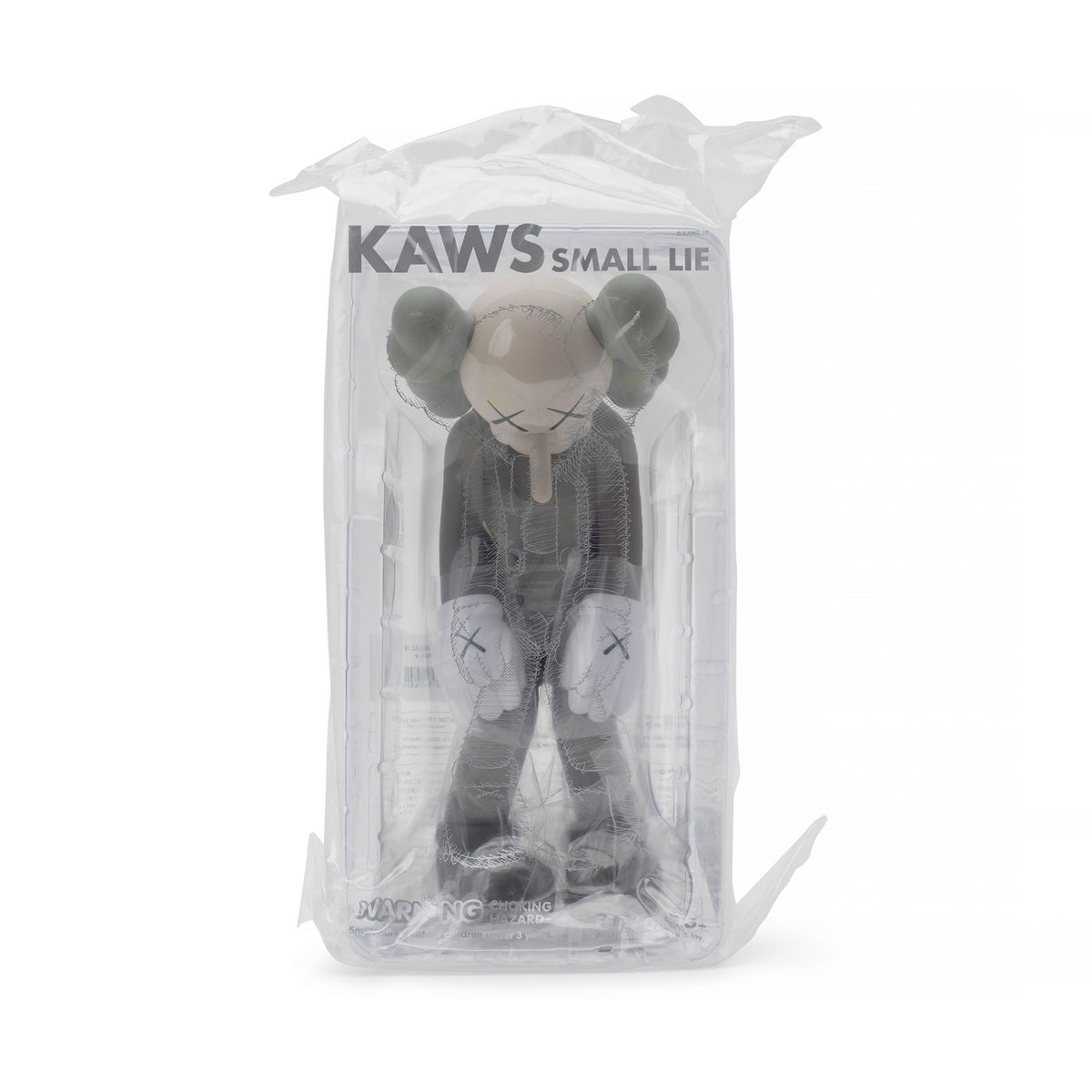 KAWS, Small Lie Companion Vinyl Figure Brown, 2017