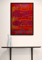 Keith Haring & Andy Warhol, 20th Montreux Jazz Festival (Marechal 47),(1986) LYNART STORE