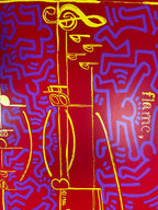 Keith Haring & Andy Warhol, 20th Montreux Jazz Festival (Marechal 47),(1986) LYNART STORE
