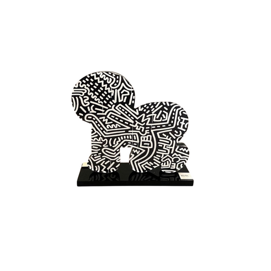 Keith Haring (After), Baby Dog Silver, 2020 LYNART Store