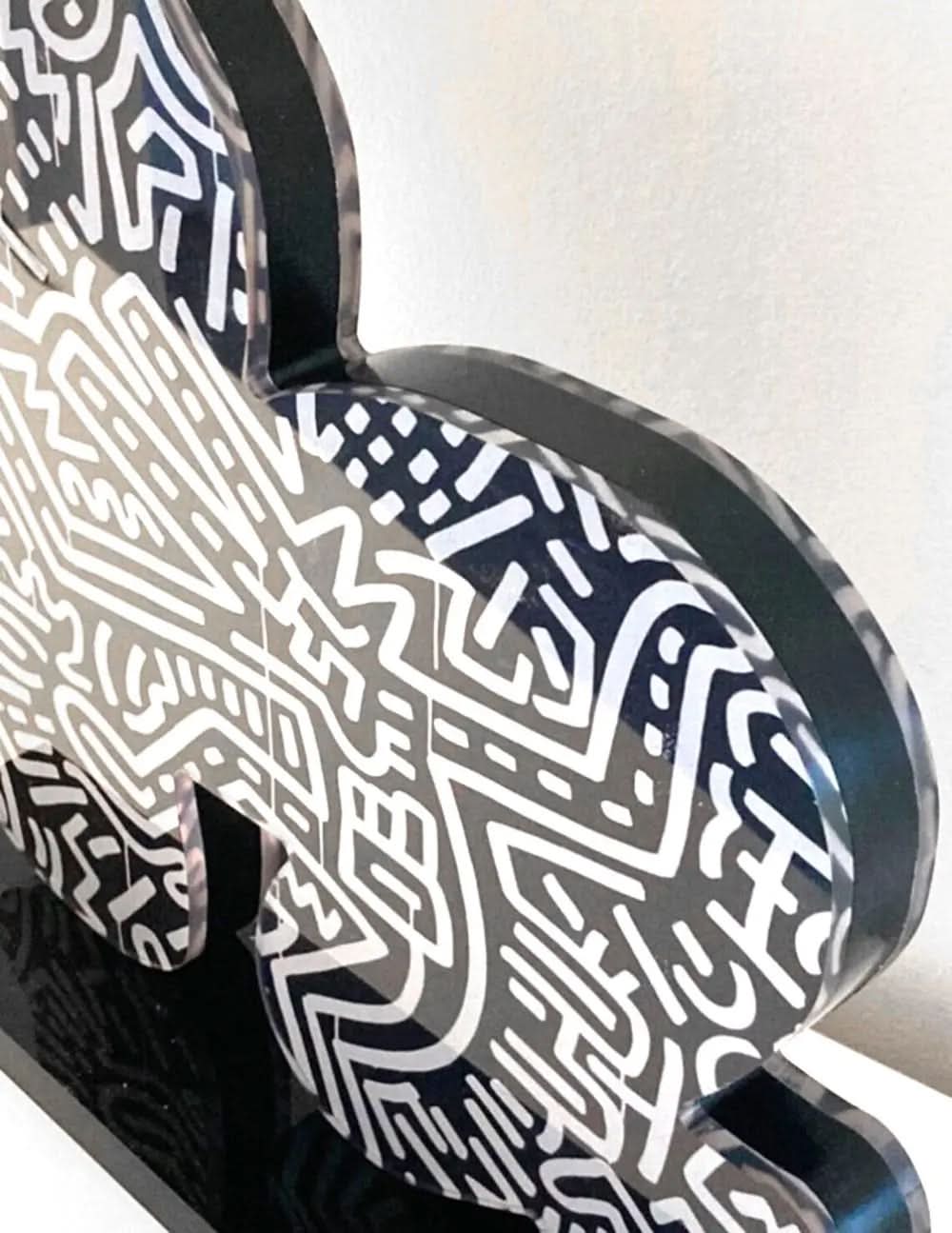 Keith Haring (After), Baby Dog Silver, 2020 LYNART Store