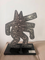 Keith Haring (After), Barking Dog Silver, 2020 LYNART Store
