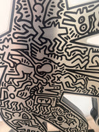 Keith Haring (After), Barking Dog Silver, 2020 LYNART Store