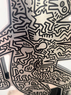 Keith Haring (After), Barking Dog Silver, 2020 LYNART Store