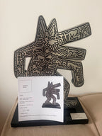 Keith Haring (After), Barking Dog Silver, 2020 LYNART Store
