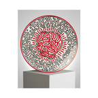 Keith Haring, Assiette en porcelaine "Brain" LYNART STORE