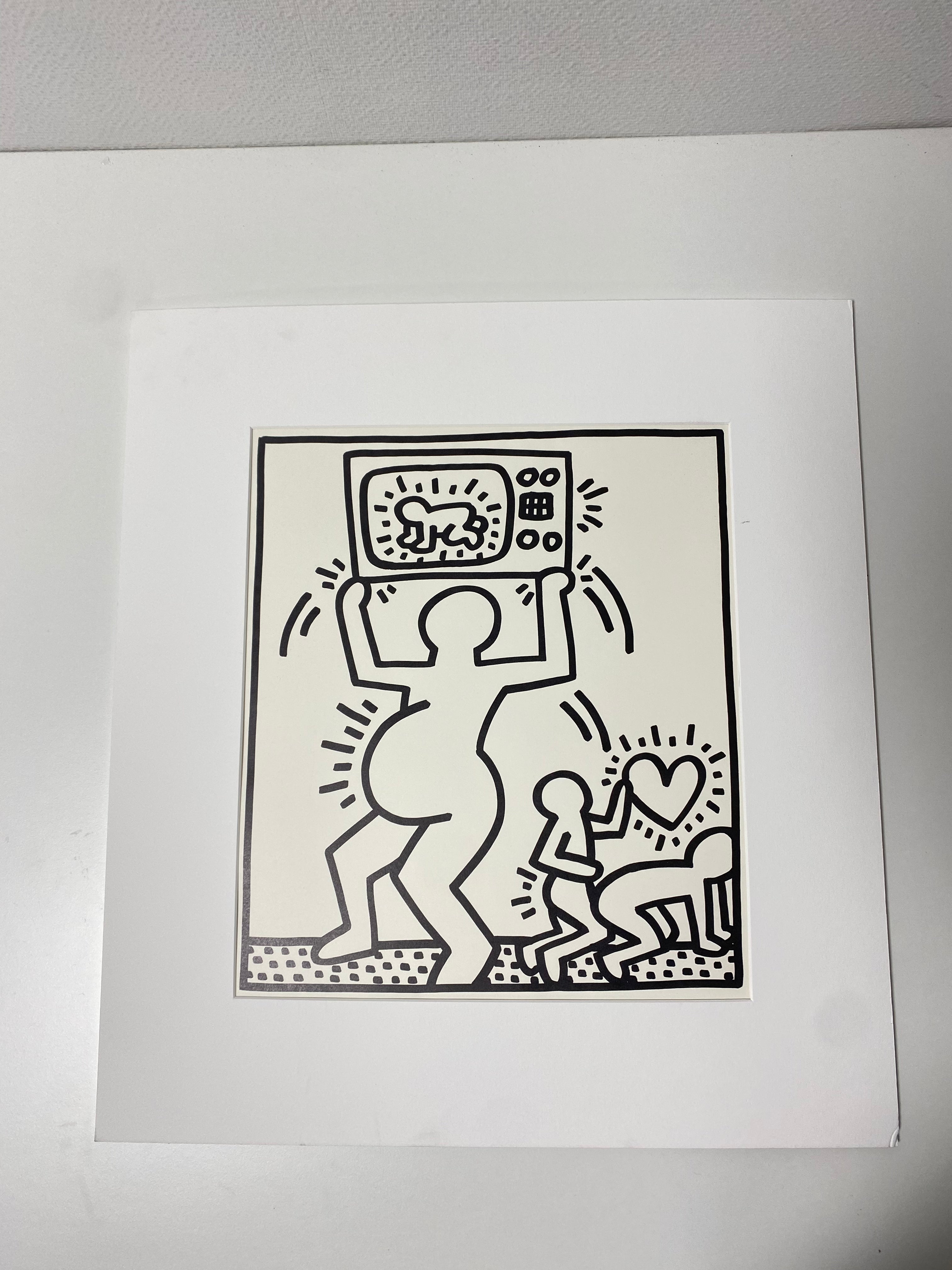 Keith Haring, Four works from the Lucio Amelio Suite (1983) LYNART STORE