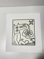 Keith Haring, Four works from the Lucio Amelio Suite (1983) LYNART STORE