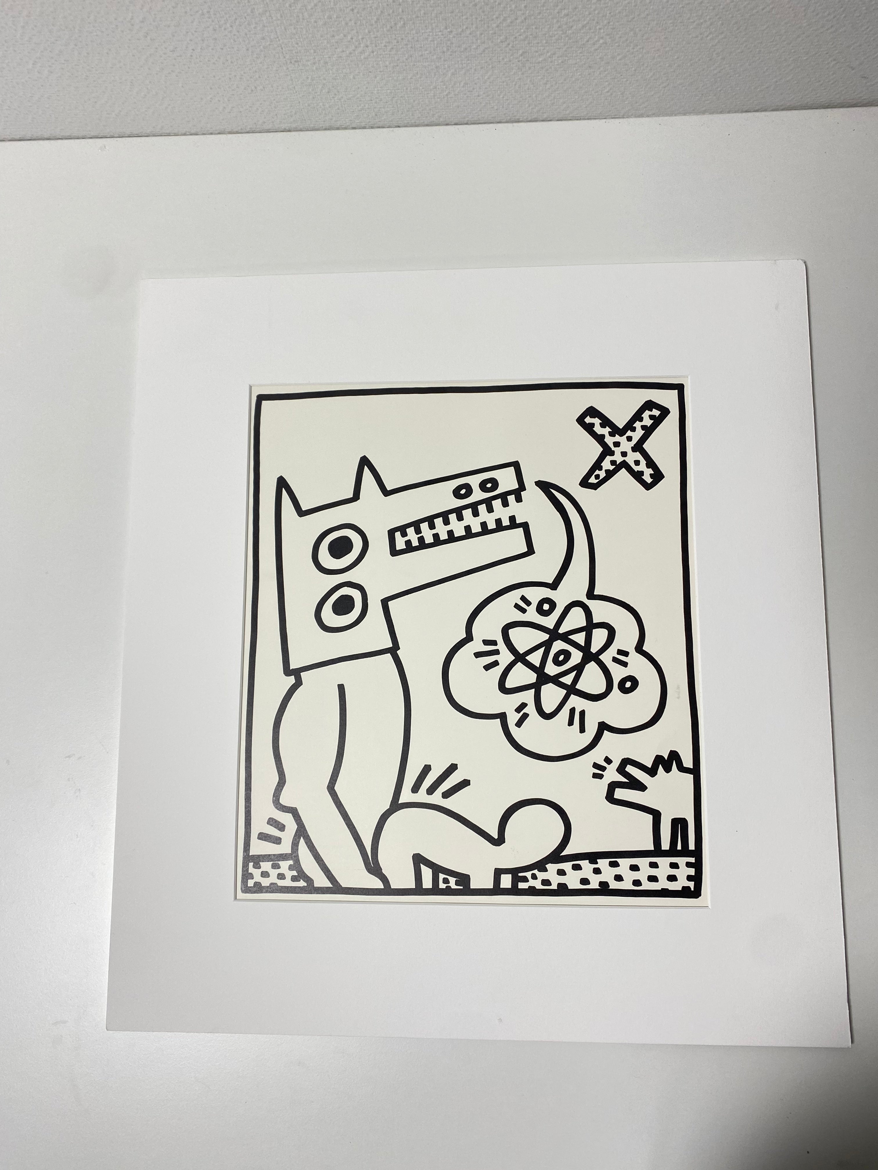 Keith Haring, Four works from the Lucio Amelio Suite (1983) LYNART STORE