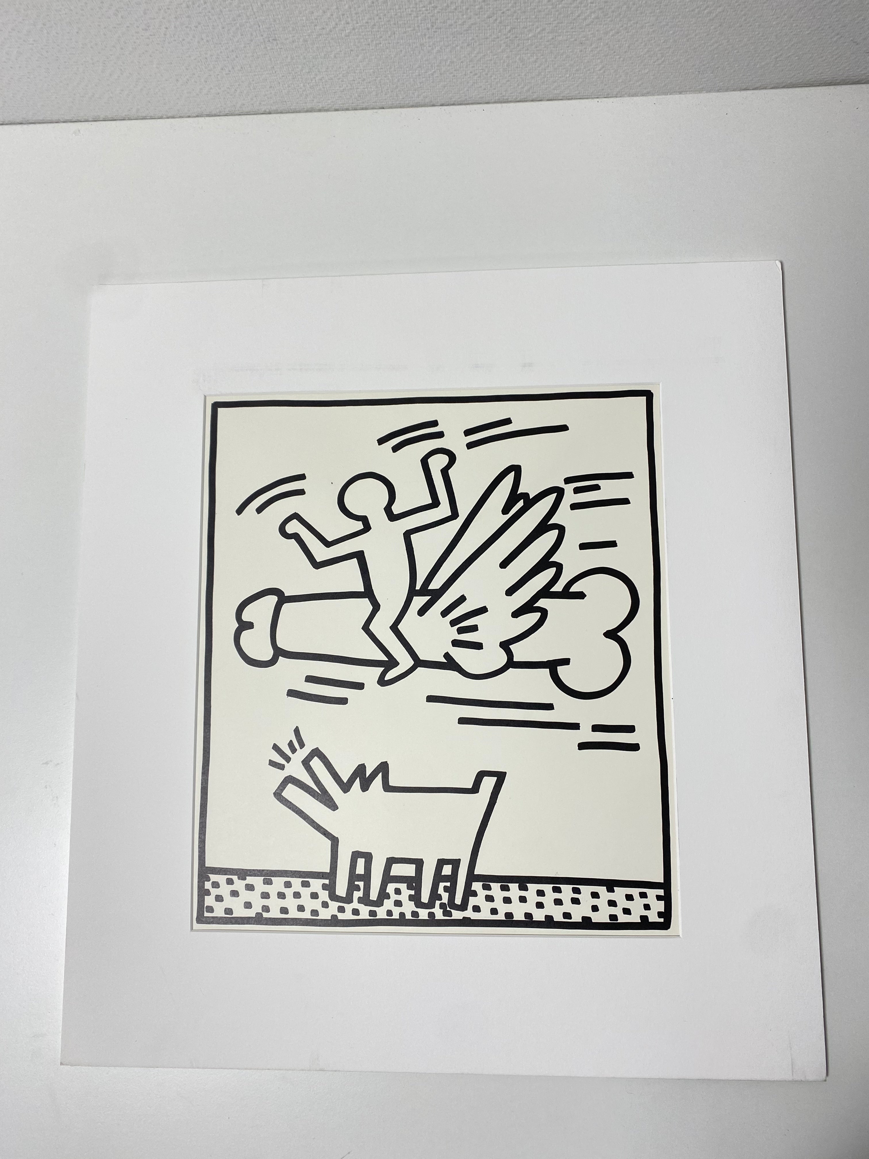 Keith Haring, Four works from the Lucio Amelio Suite (1983) LYNART STORE