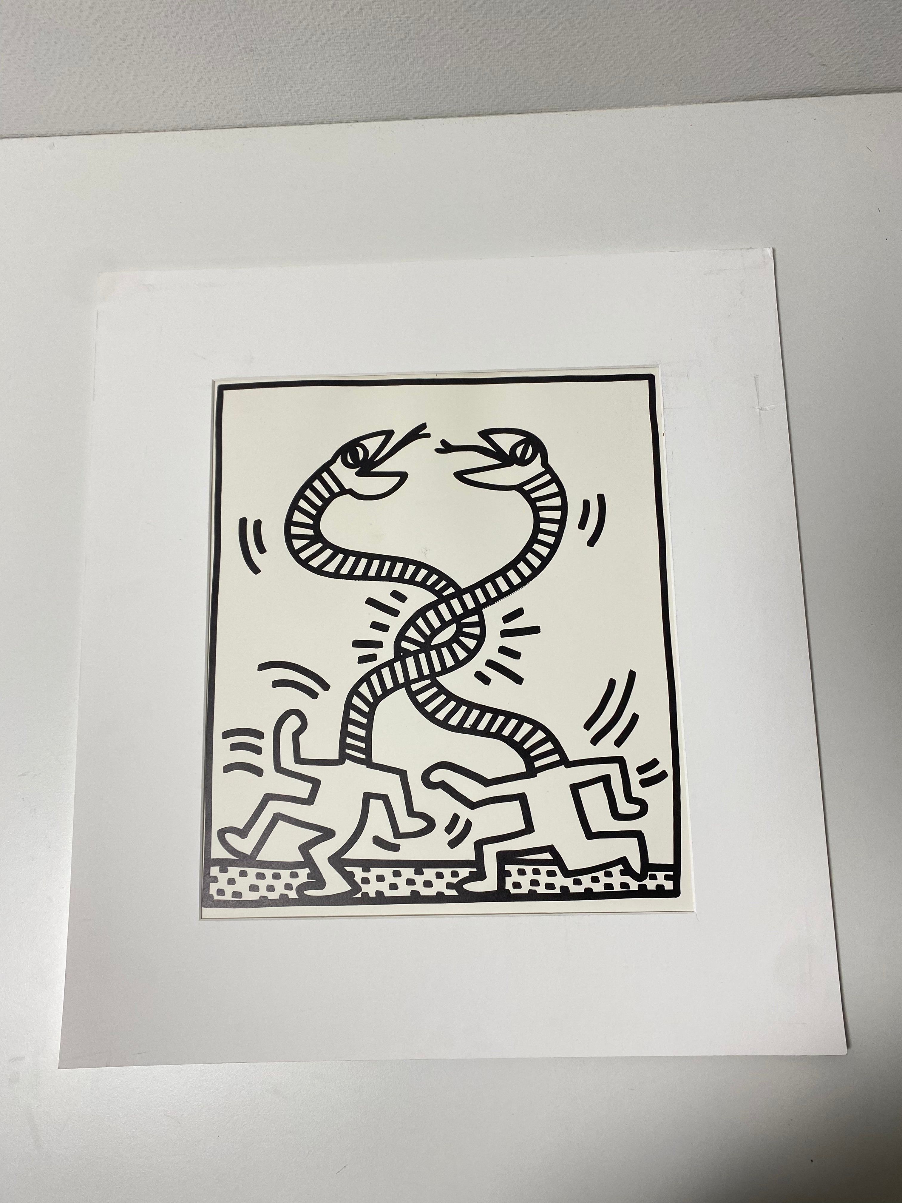 Keith Haring, Four works from the Lucio Amelio Suite (1983) LYNART STORE