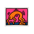 Keith Haring, Pop Shop II: One Plate (1988)  - Color screenprint on wove paper