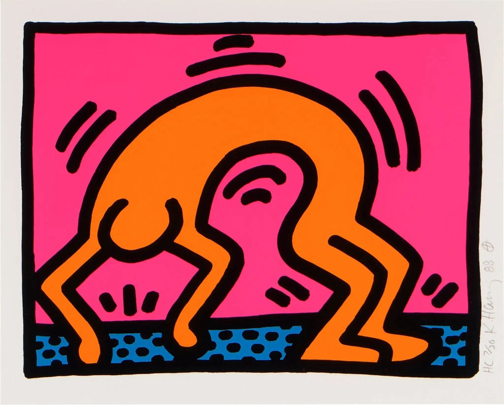Keith Haring, Pop Shop II: One Plate (1988) L.Y.N.A.R.T Store