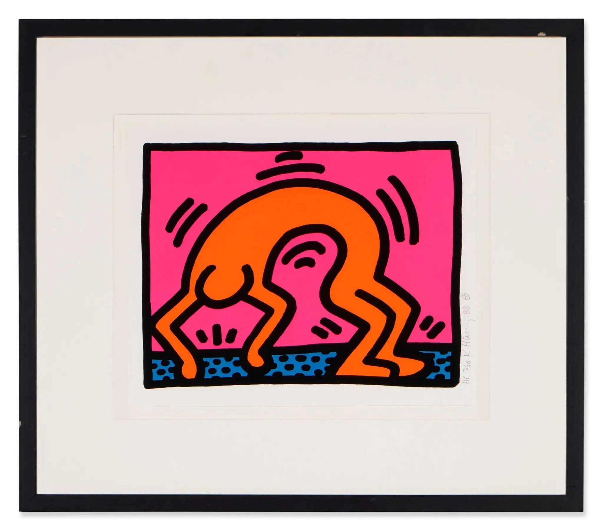 Keith Haring, Pop Shop II: One Plate (1988) L.Y.N.A.R.T Store