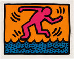 Keith Haring, Pop Shop II: One Plate (1988) Littmann, p. 97 L.Y.N.A.R.T Store