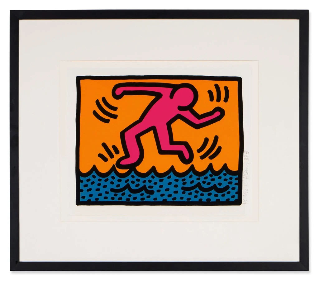 Keith Haring, Pop Shop II: One Plate (1988) Littmann, p. 97 L.Y.N.A.R.T Store