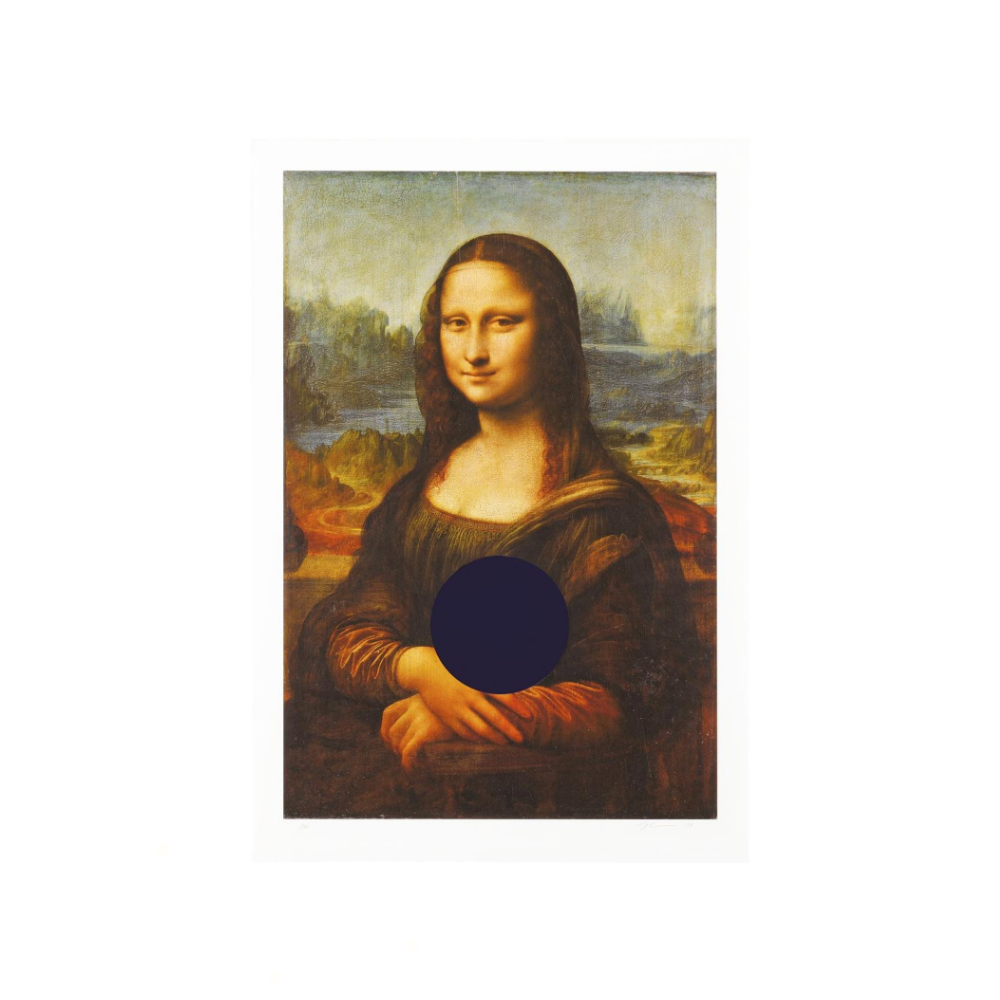 Jeff Koons, Gazing Ball (da Vinci Mona Lisa), 2016 - Inkjet print