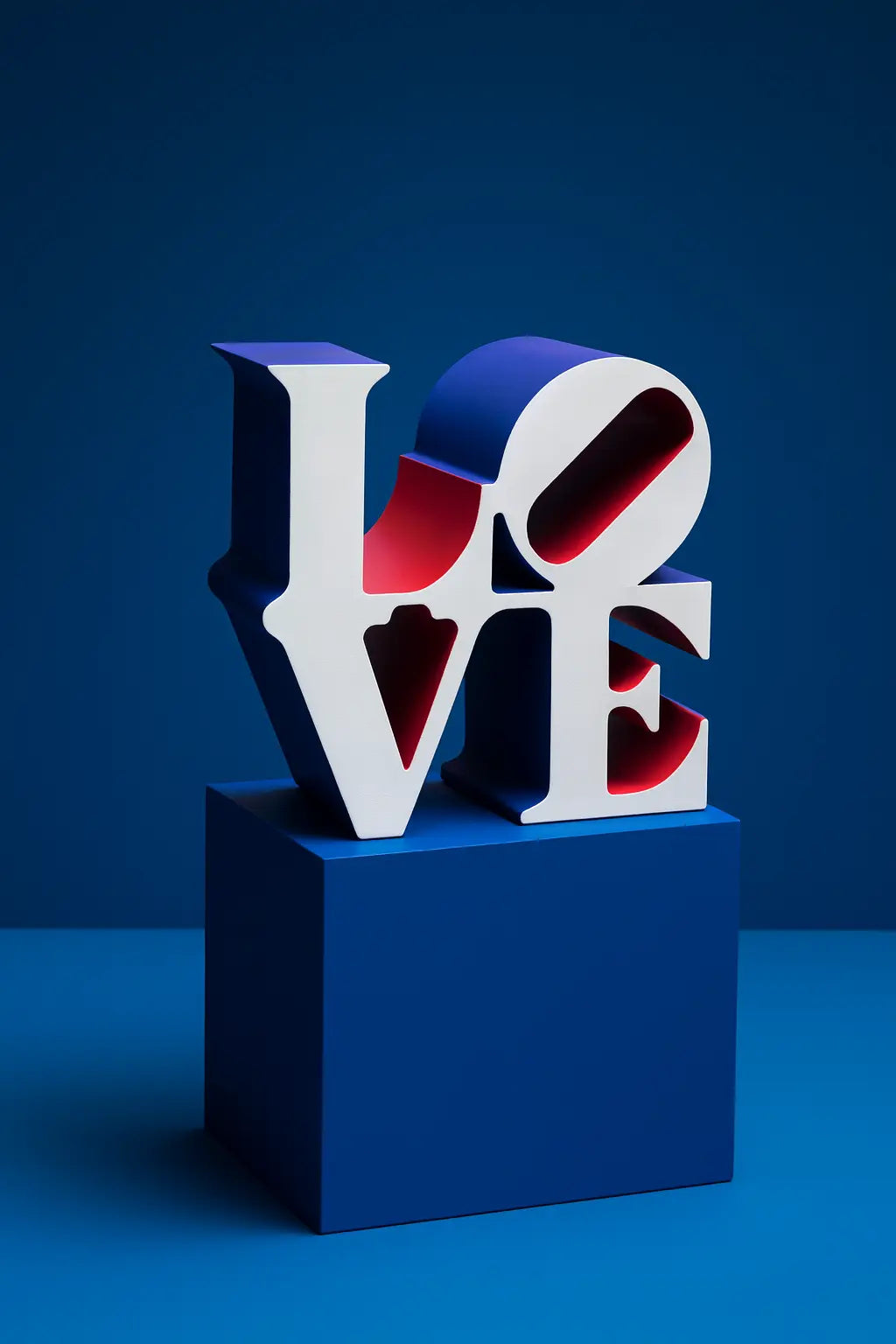 LOVE (Blue, White & Red) - Edition Studio L.Y.N.A.R.T Store