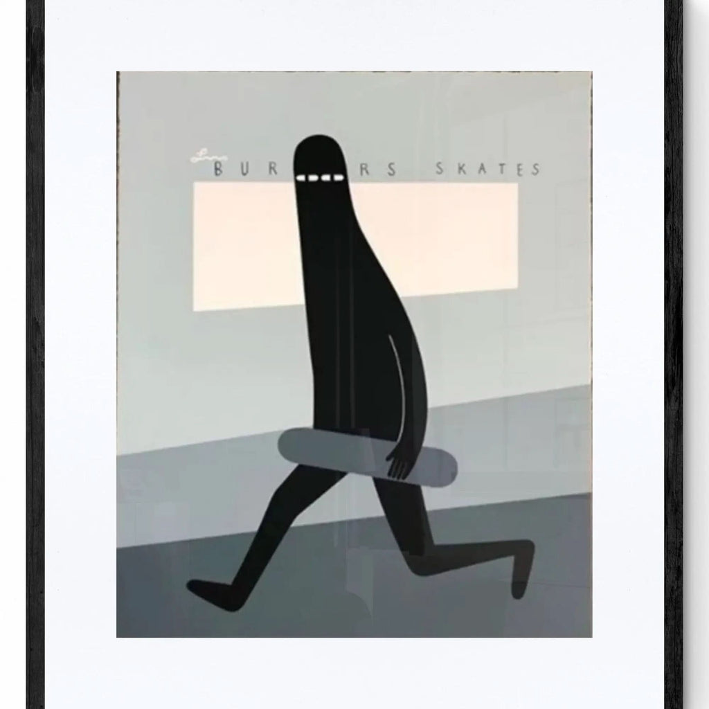 LY - GO TO THE LUV'S SKATEPARK - 4-color screen print on Mohawk Superfine UltraWhite